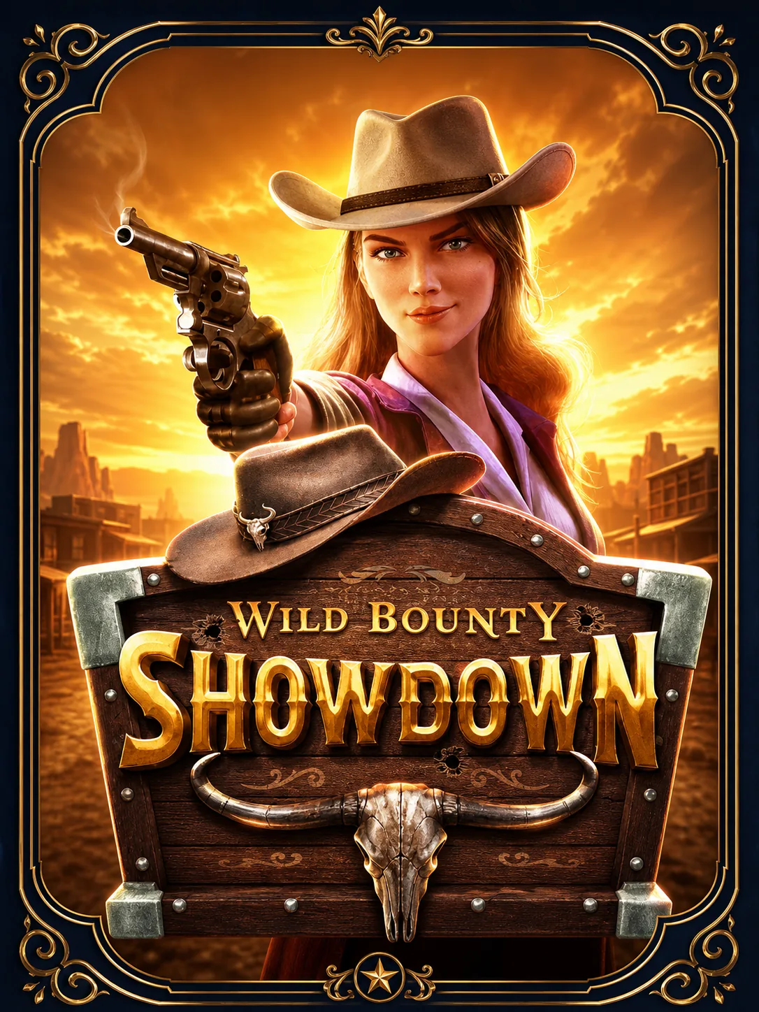 Wild Bounty Showdown game - Wild West bounty hunter slot with bonus features